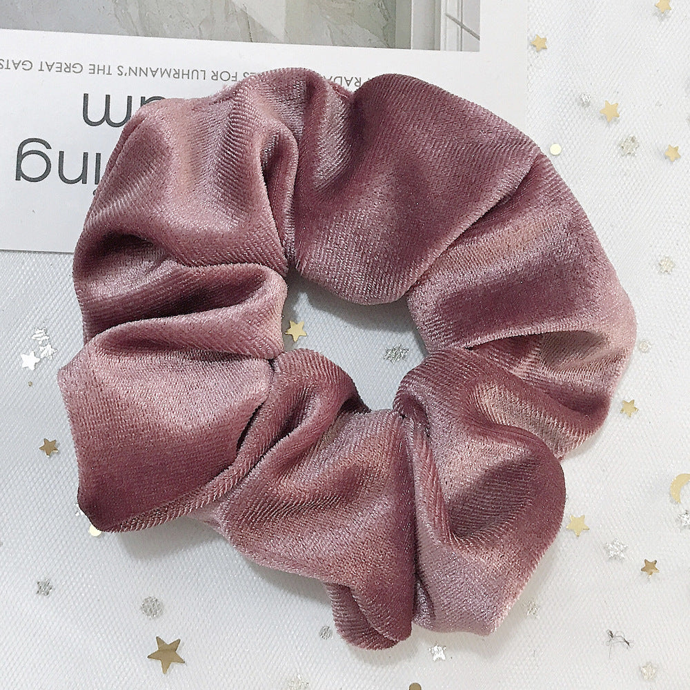 Flannel Hair Tie Ponytail Flannel Hair Tie Ponytail